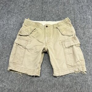 Polo Ralph Lauren Cargo Shorts Mens 35 Khaki Military 1967 Standard Issue